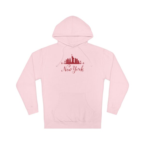 New York-Inspired Unisex Hoodie – Bold Skyline Graphic - Image 11