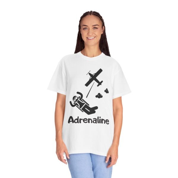 Adrenaline Skydiver Unisex Garment-Dyed T-shirt – Extreme Sports & Adventure T-Shirt - Image 6