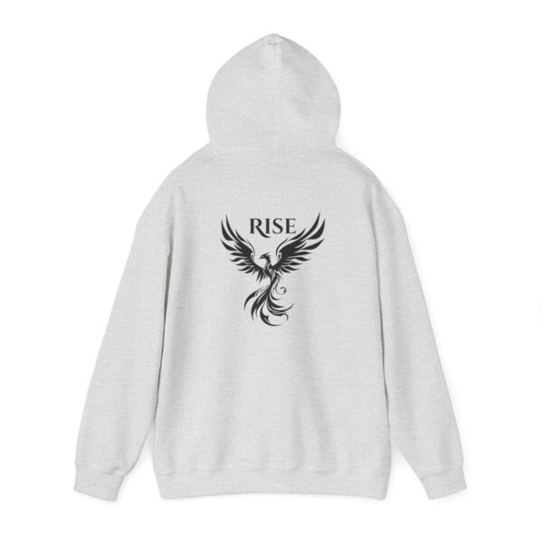 Phoenix Rising Unisex Heavy Blend Hooded Sweatshirt – Rise Graphic Hoodie - Image 9