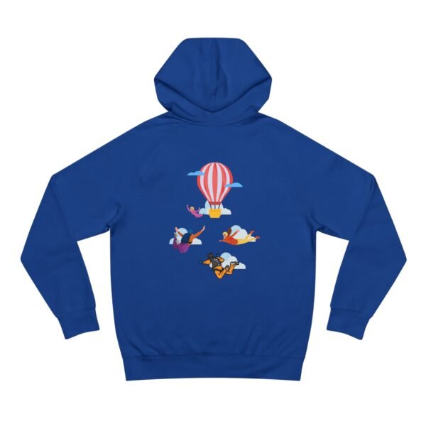 Unisex Supply Hoodie with Skydiver Graphic – Extreme Sports & Adrenaline-Fueled Style - Image 23