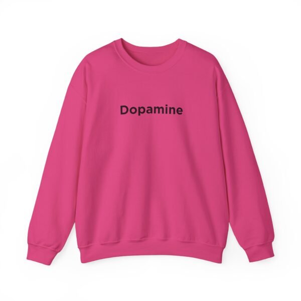 Black 'Dopamine' Unisex Heavy Blend™ Crewneck Sweatshirt | Soft & Stylish | Free Shipping on All Orders - Image 27