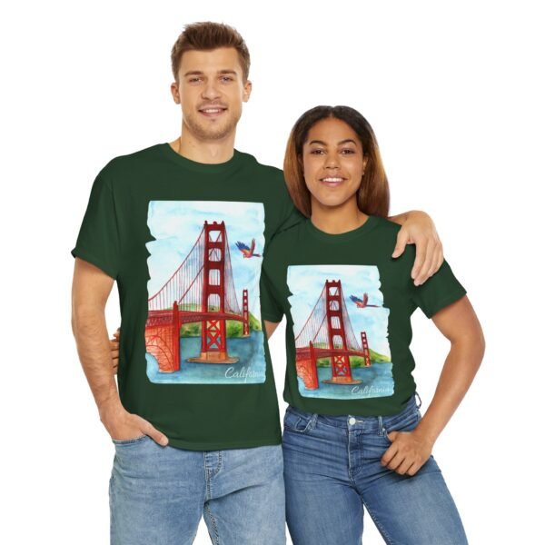 Golden Gate Bridge Graphic T-Shirt – Comfortable & Sustainable Cotton Tee - Image 13