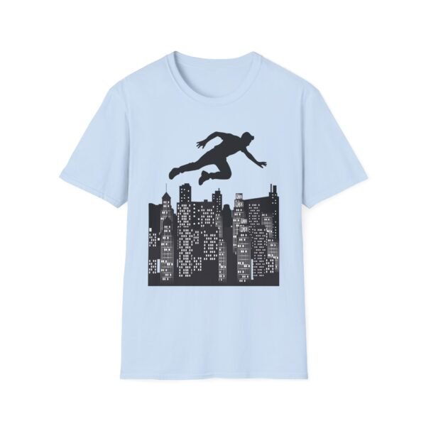 Parkour Unisex Softstyle T-shirt – Freerunning & Urban Sports Graphic Tee - Image 19