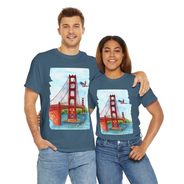 Golden Gate Bridge Graphic T-Shirt – Comfortable & Sustainable Cotton Tee - Image 16