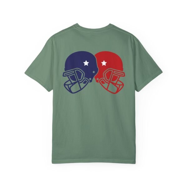 Unisex Garment-Dyed T-Shirt – Bold Helmet Design on Back | Comfortable & Stylish - Image 37