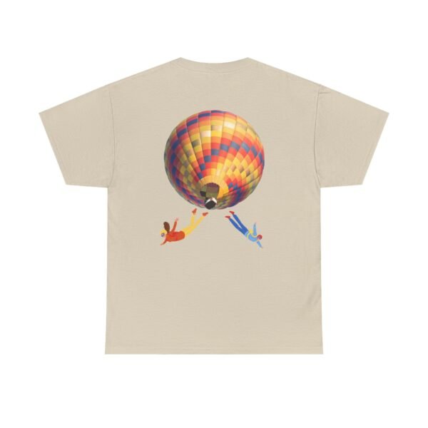 Skydiving Graphic Unisex Heavy Cotton Tee | Jump from the Sky T-Shirt - Image 35