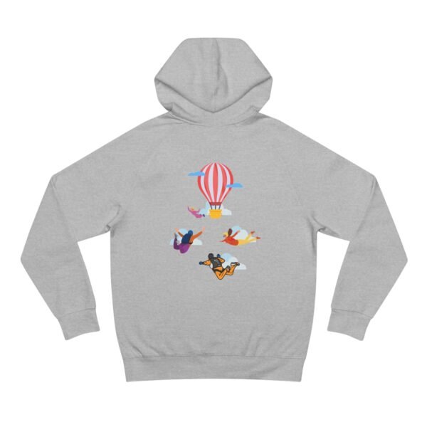 Unisex Supply Hoodie with Skydiver Graphic – Extreme Sports & Adrenaline-Fueled Style - Image 19