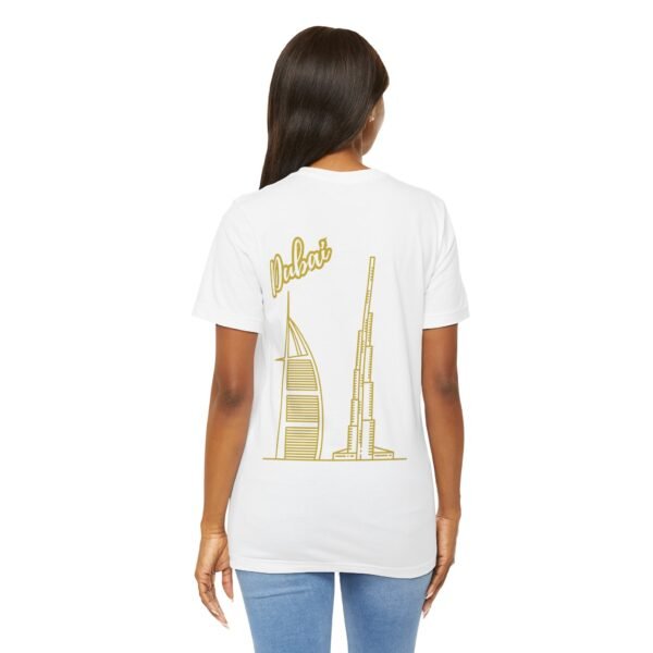 Gold Dubai Graphic Unisex T-Shirt – Luxury & Comfort - Image 17