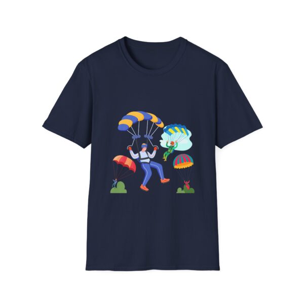Skydiver Extreme Sports Unisex Softstyle T-Shirt – Bold Front Graphic & Soft Comfort - Image 25