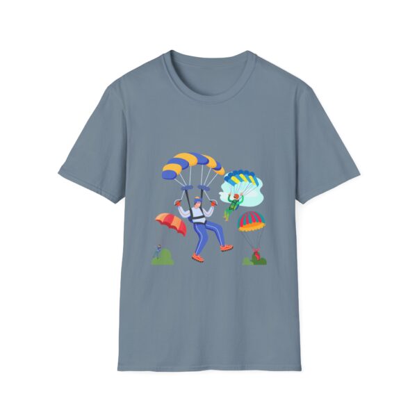 Skydiver Extreme Sports Unisex Softstyle T-Shirt – Bold Front Graphic & Soft Comfort - Image 21