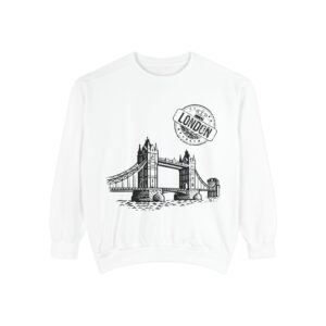 London Graphic Unisex Sweatshirt – Bold Front Design & Luxurious Comfort