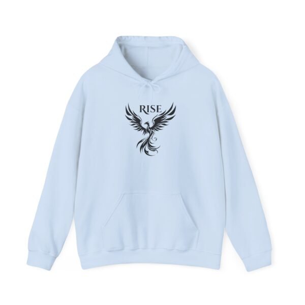 Phoenix 'Rise' Heavy Blend Hooded Sweatshirt - Unisex Motivational Hoodie with Phoenix Graphic - Image 23