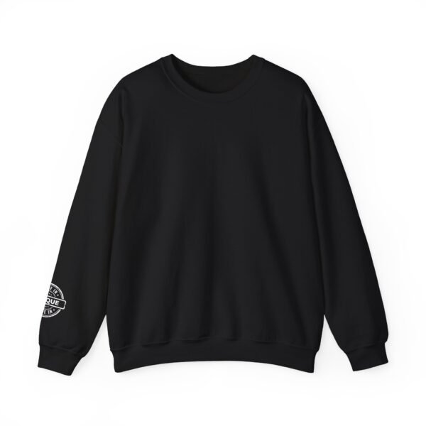 Urban Athlete Crewneck Sweatshirt – Bold Back Print & "Made in Unique" Sleeve Stamp - Image 2