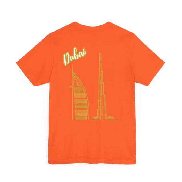 Gold Dubai Graphic Unisex T-Shirt – Luxury & Comfort - Image 2