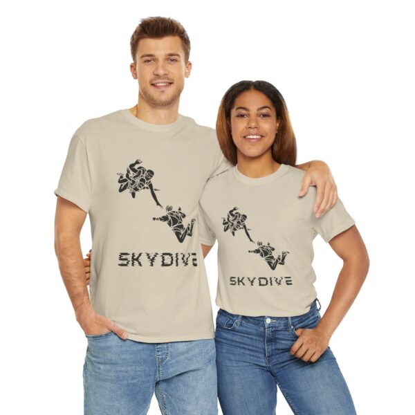 Skydive Unisex Heavy Cotton Tee – Bold Graphic Print & Durable Comfort - Image 39