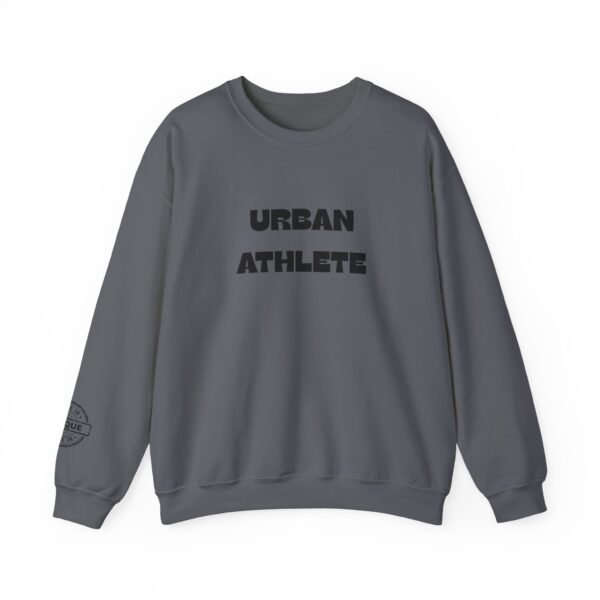 Urban Athlete Crewneck Sweatshirt with "Made in Unique" Sleeve Stamp – Comfortable & Durable - Image 20