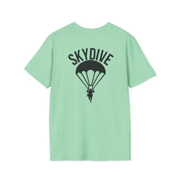 Skydive Graphic Unisex Softstyle T-Shirt | Adventure & Thrill Seekers Tee - Image 15