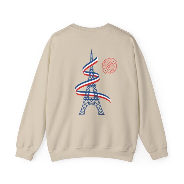 Eiffel Tower Graphic Unisex Crewneck Sweatshirt – Cozy & Stylish - Image 8