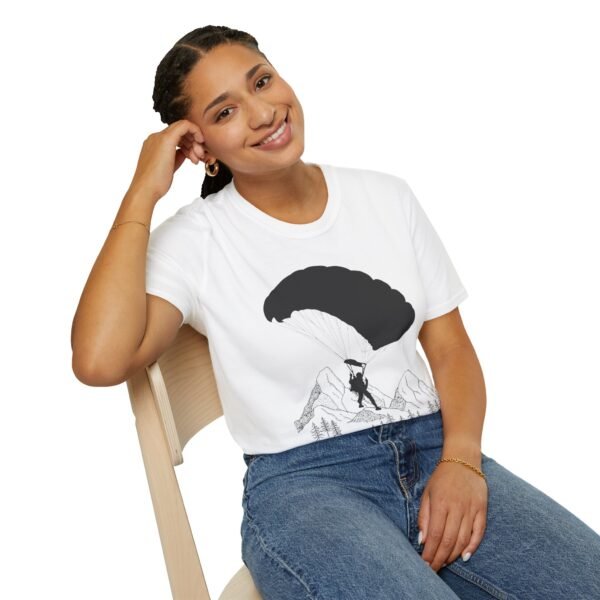 Unisex Softstyle T-Shirt – Skydive Graphic | Adventure & Thrill-Seeker Tee - Image 6