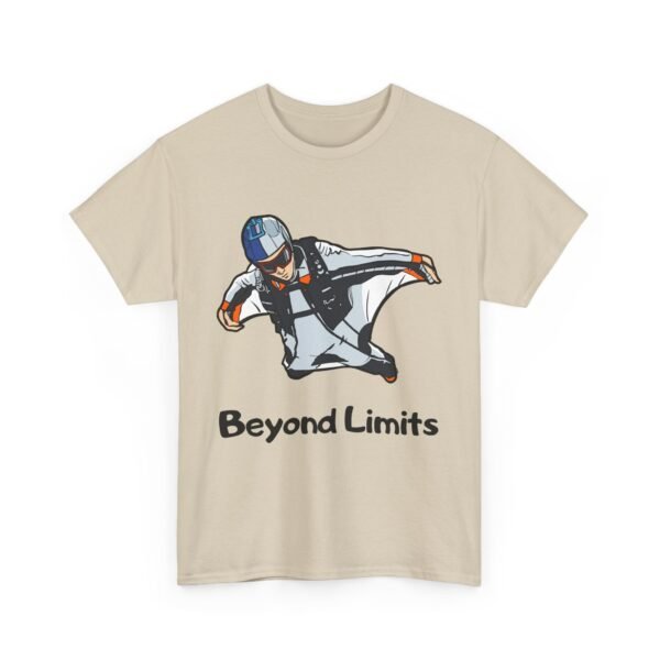 Beyond Limits Unisex Heavy Cotton Tee – Extreme Sports & Adventure T-Shirt - Image 39