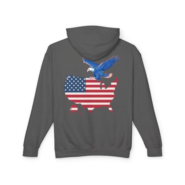 American Pride Hoodie – USA Map & Bald Eagle Graphic - Image 13