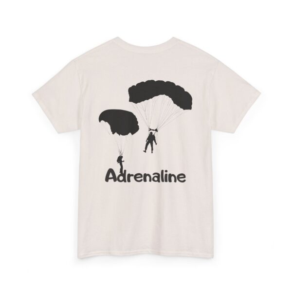 Adrenaline Skydiver Unisex Heavy Cotton Tee – Extreme Sports & Adventure T-Shirt - Image 37