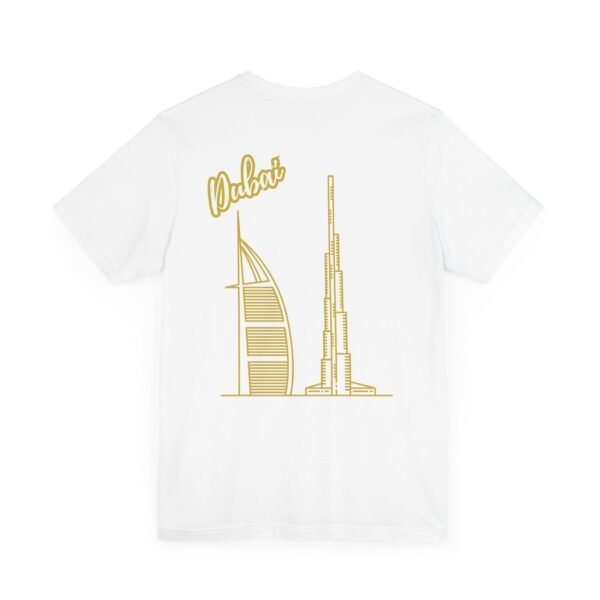 Gold Dubai Graphic Unisex T-Shirt – Luxury & Comfort - Image 14