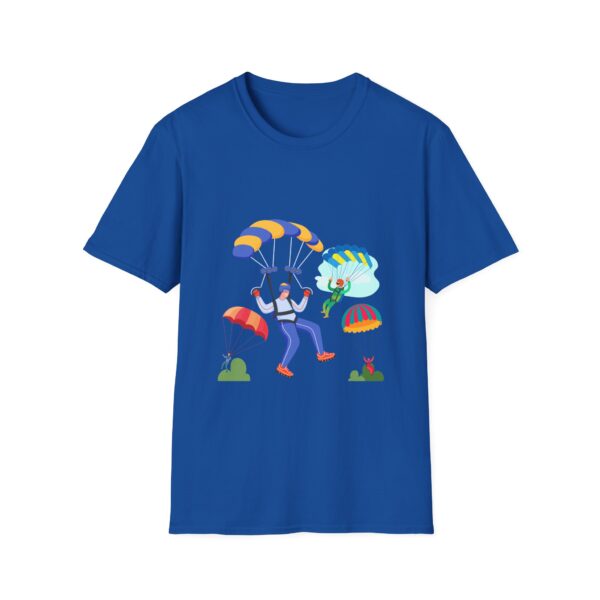 Skydiver Extreme Sports Unisex Softstyle T-Shirt – Bold Front Graphic & Soft Comfort - Image 24
