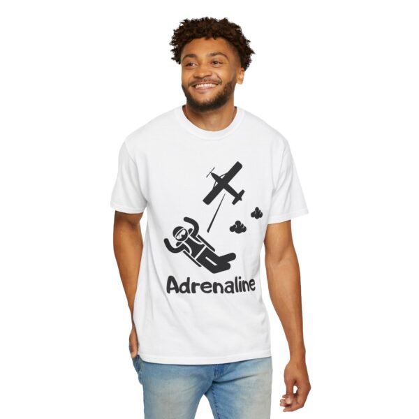 Adrenaline Skydiver Unisex Garment-Dyed T-shirt – Extreme Sports & Adventure T-Shirt - Image 5