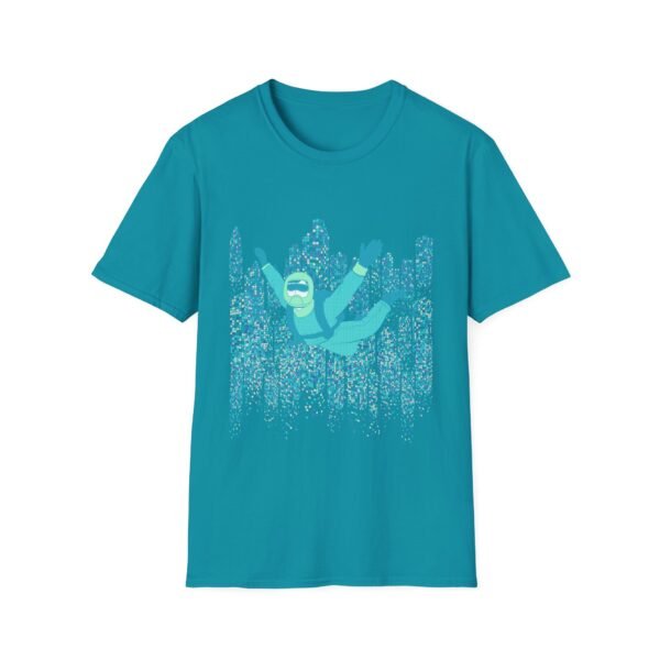 Unisex Softstyle T-Shirt – Skydiver Graphic | Adventure & Thrill-Seeker Tee - Image 33