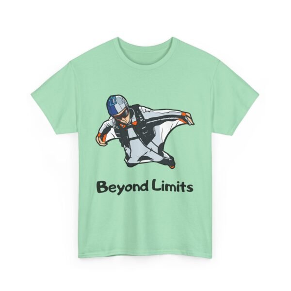 Beyond Limits Unisex Heavy Cotton Tee – Extreme Sports & Adventure T-Shirt - Image 15