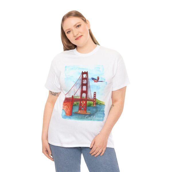 Golden Gate Bridge Graphic T-Shirt – Comfortable & Sustainable Cotton Tee - Image 4