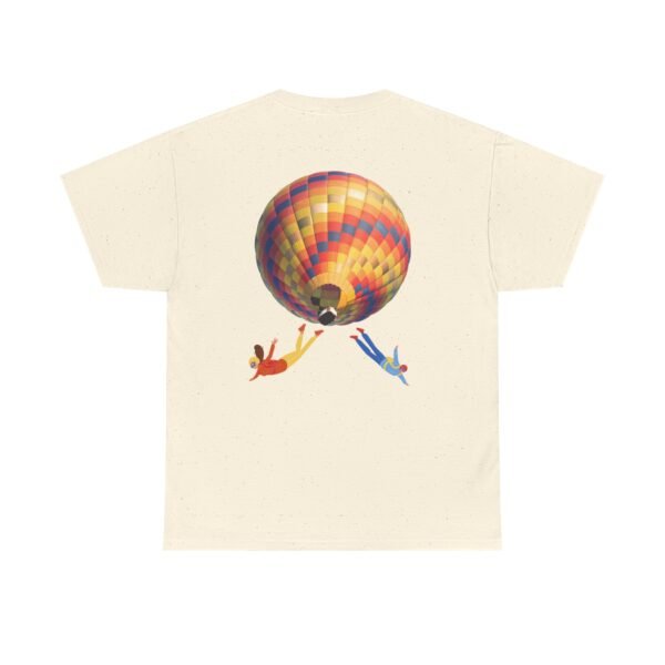 Skydiving Graphic Unisex Heavy Cotton Tee | Jump from the Sky T-Shirt - Image 13