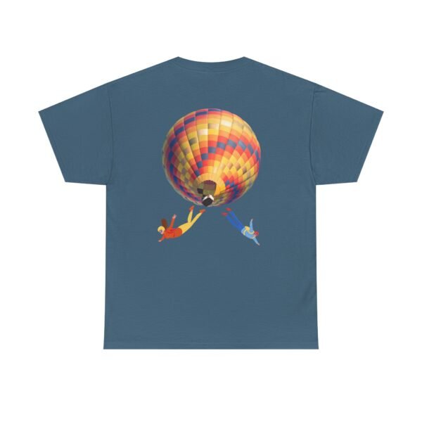 Skydiving Graphic Unisex Heavy Cotton Tee | Jump from the Sky T-Shirt - Image 27