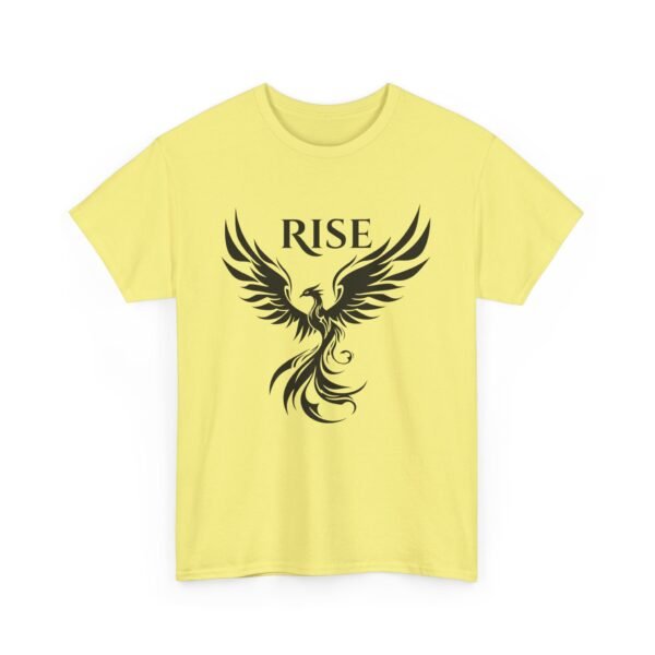 Phoenix Rise  Unisex Heavy Cotton Tee  – Bold & Inspirational Graphic Tee - Image 24