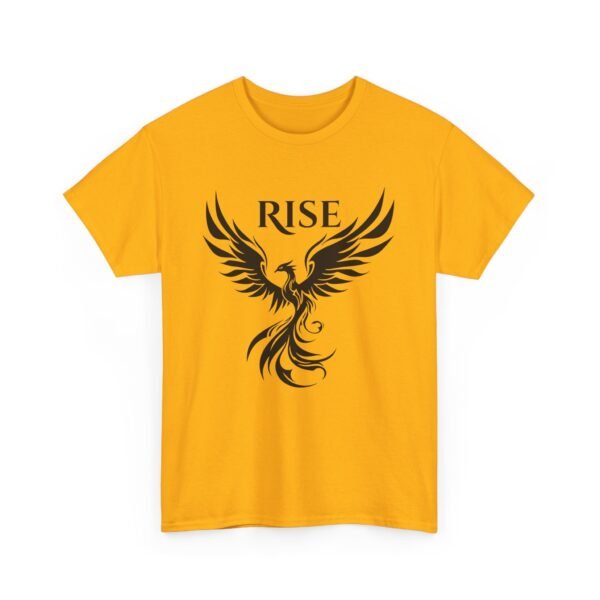 Phoenix Rise  Unisex Heavy Cotton Tee  – Bold & Inspirational Graphic Tee - Image 16