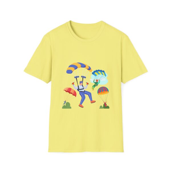 Skydiver Extreme Sports Unisex Softstyle T-Shirt – Bold Front Graphic & Soft Comfort - Image 12