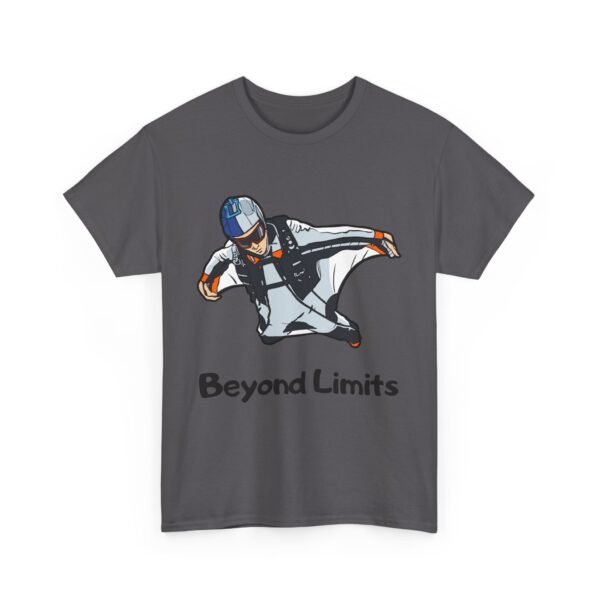 Beyond Limits Unisex Heavy Cotton Tee – Extreme Sports & Adventure T-Shirt - Image 47