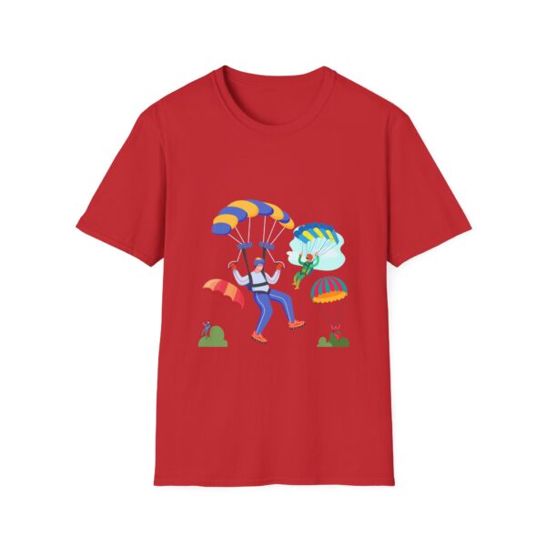Skydiver Extreme Sports Unisex Softstyle T-Shirt – Bold Front Graphic & Soft Comfort - Image 29