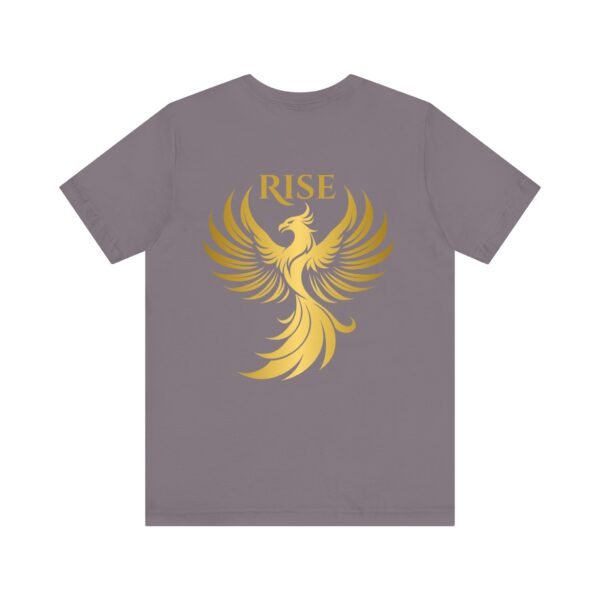 Phoenix Rise Unisex Jersey Short Sleeve T-Shirt – Gold Phoenix Graphic Tee - Image 35