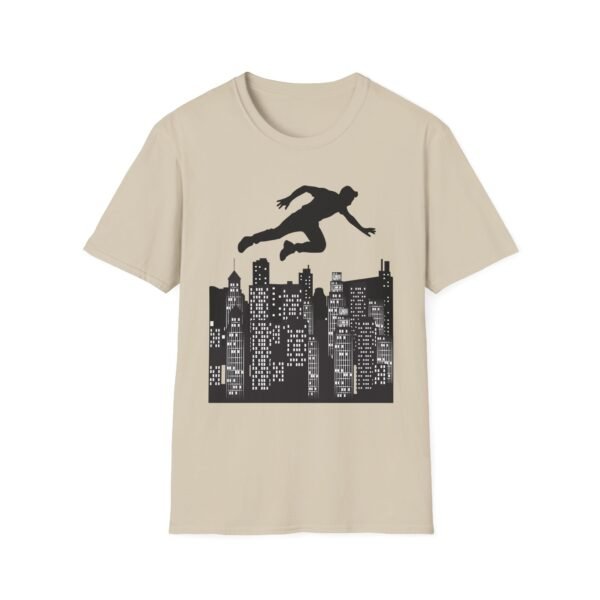 Parkour Unisex Softstyle T-shirt – Freerunning & Urban Sports Graphic Tee - Image 33