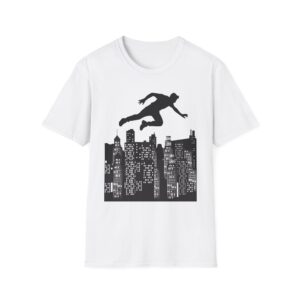 Parkour Unisex Softstyle T-Shirt – Bold Graphic & Ultra-Soft Comfort