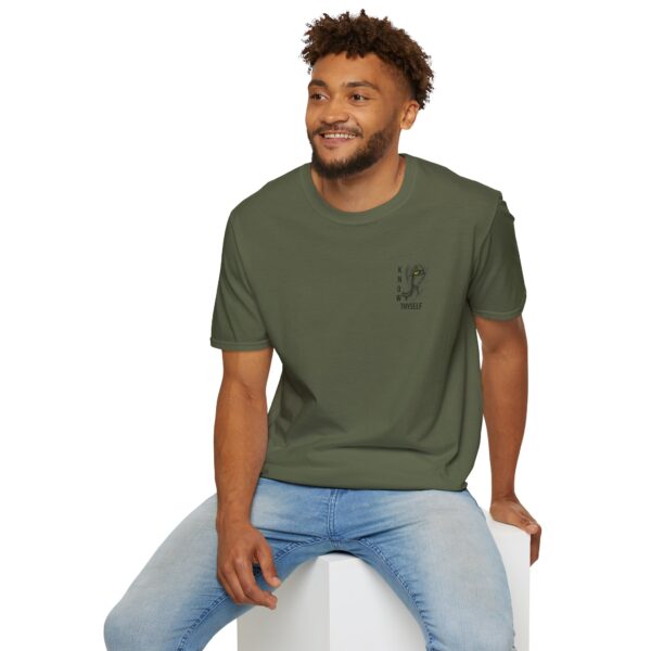 "Know Thyself" Lion Graphic T-Shirt – Unisex Soft-Style, 100% Cotton, Classic Fit, Comfortable Wear - Image 19