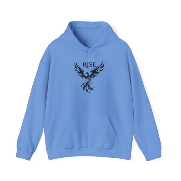 Phoenix 'Rise' Heavy Blend Hooded Sweatshirt - Unisex Motivational Hoodie with Phoenix Graphic - Image 25