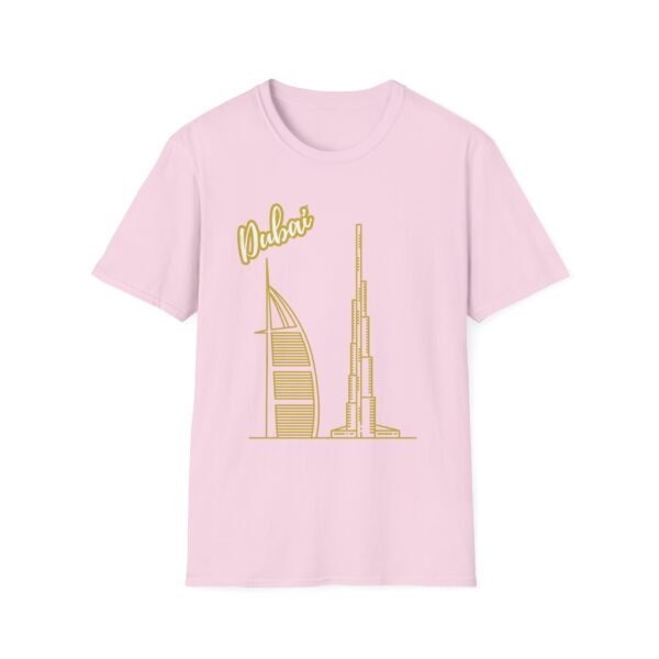 Gold Dubai Graphic Unisex T-Shirt – Soft & Stylish - Image 17