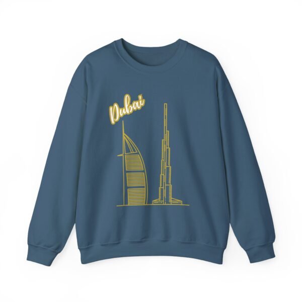 Dubai Graphic Unisex Crewneck Sweatshirt – Cozy & Stylish - Image 15