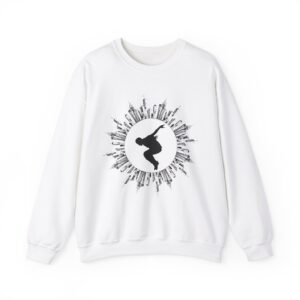 Parkour Graphic Unisex Crewneck Sweatshirt – Bold Design & Cozy Comfort