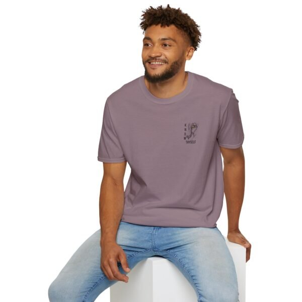 "Know Thyself" Lion Graphic T-Shirt – Unisex Soft-Style, 100% Cotton, Classic Fit, Comfortable Wear - Image 37