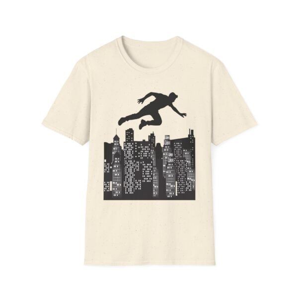 Parkour Unisex Softstyle T-shirt – Freerunning & Urban Sports Graphic Tee - Image 11