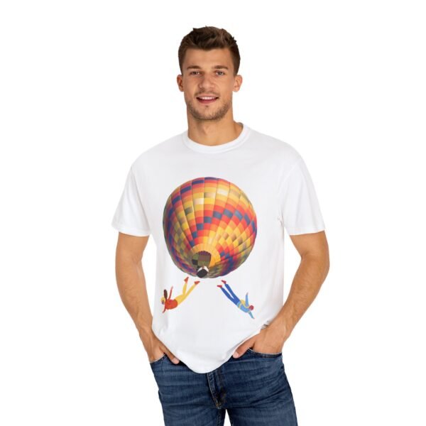 Skydiving Graphic Unisex Garment-Dyed T-Shirt | Jump & Fly Tee - Image 3